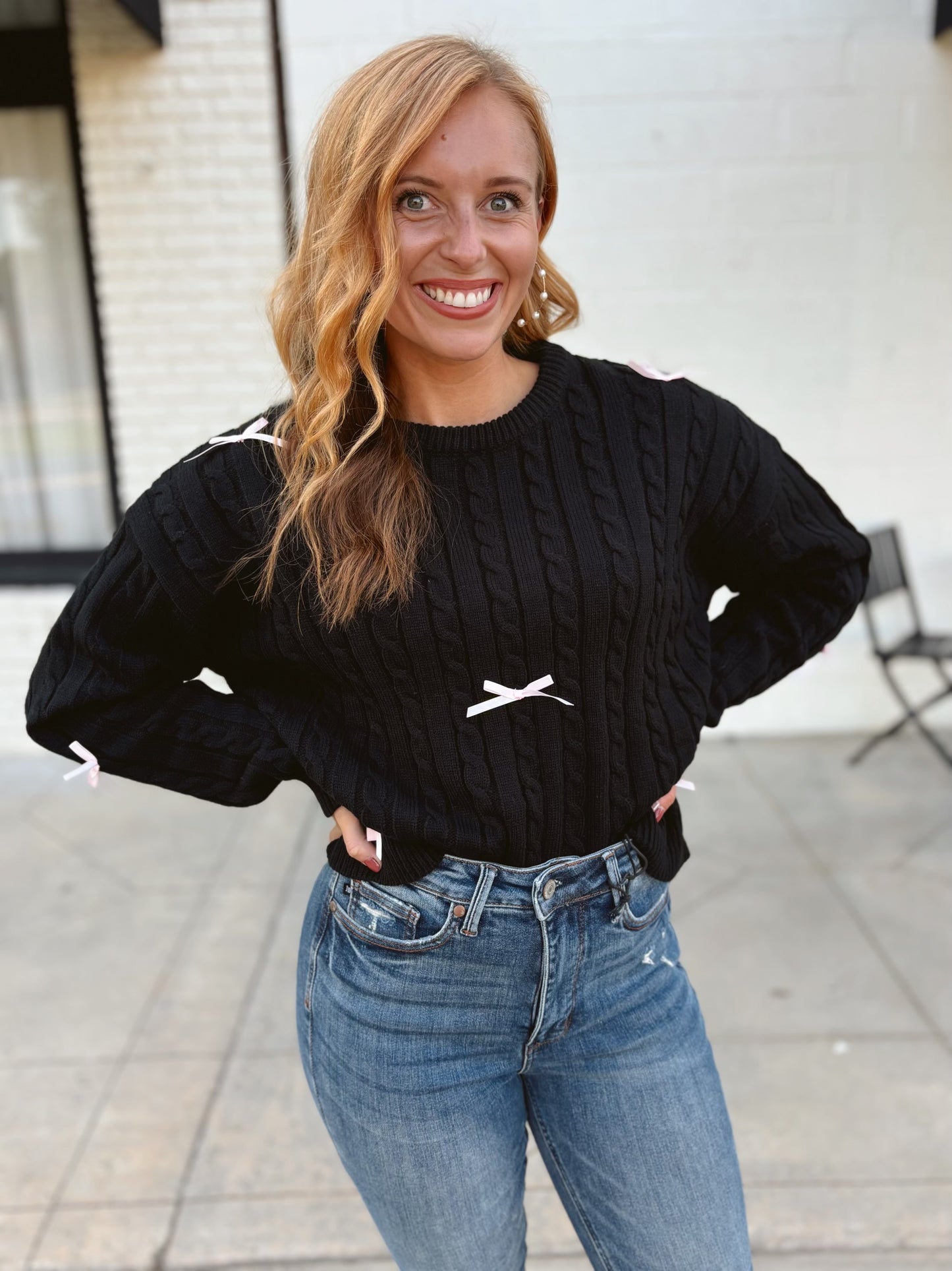 Bow sweater