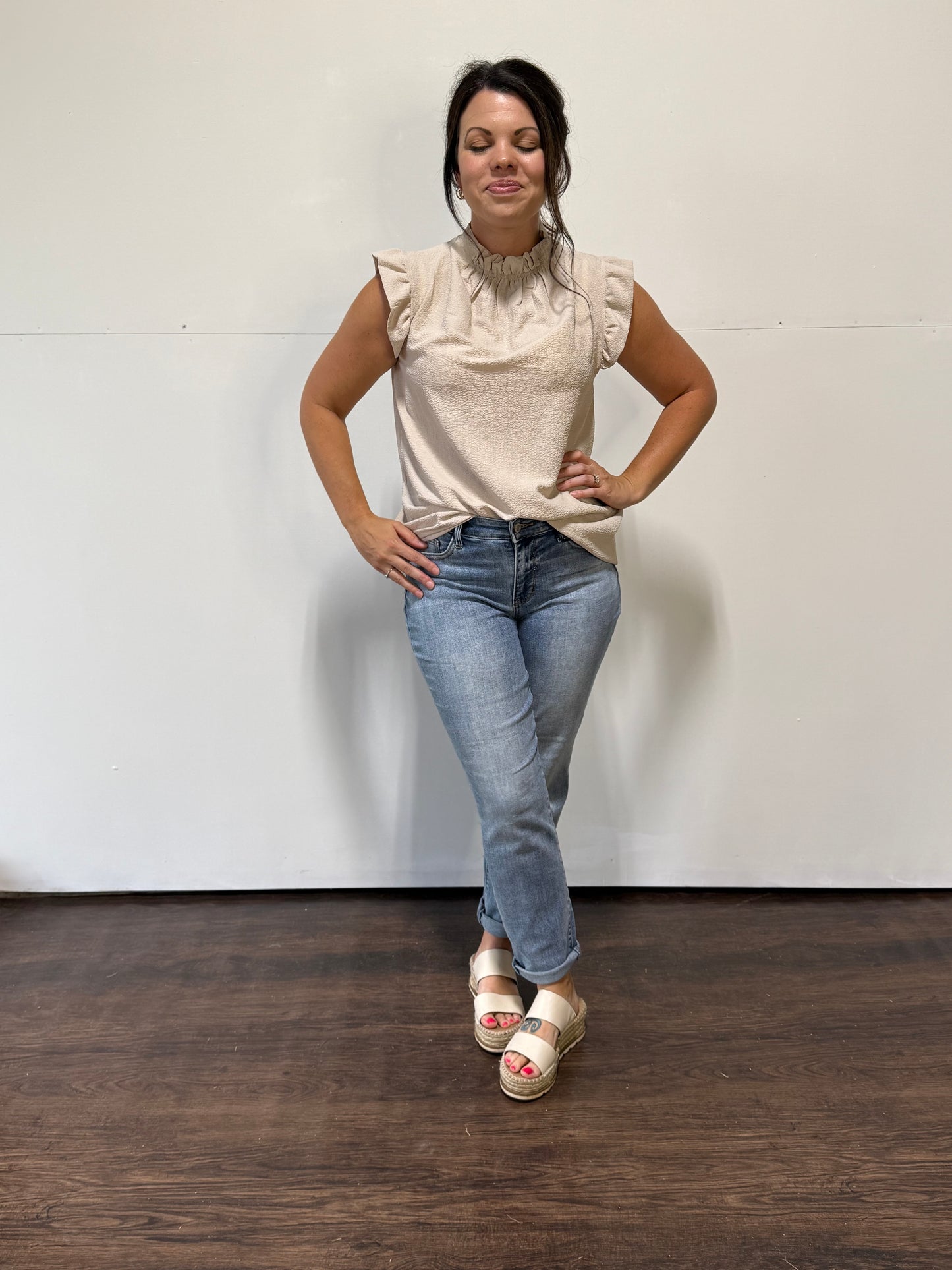 Kaycee Ruffle Tank
