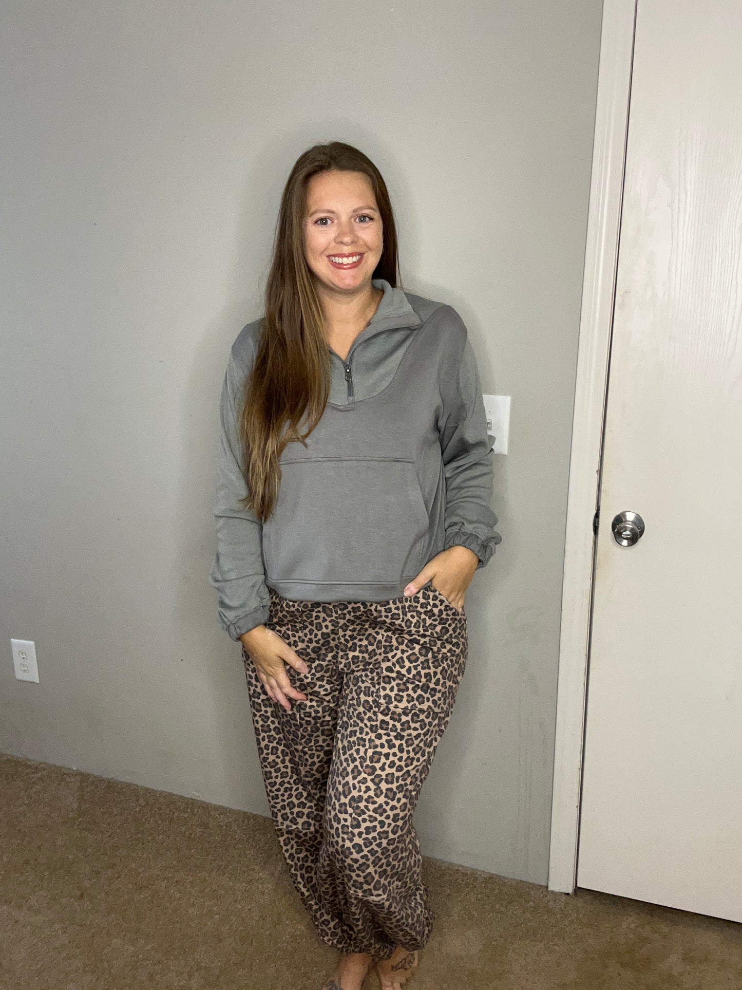 Luxe spotted joggers