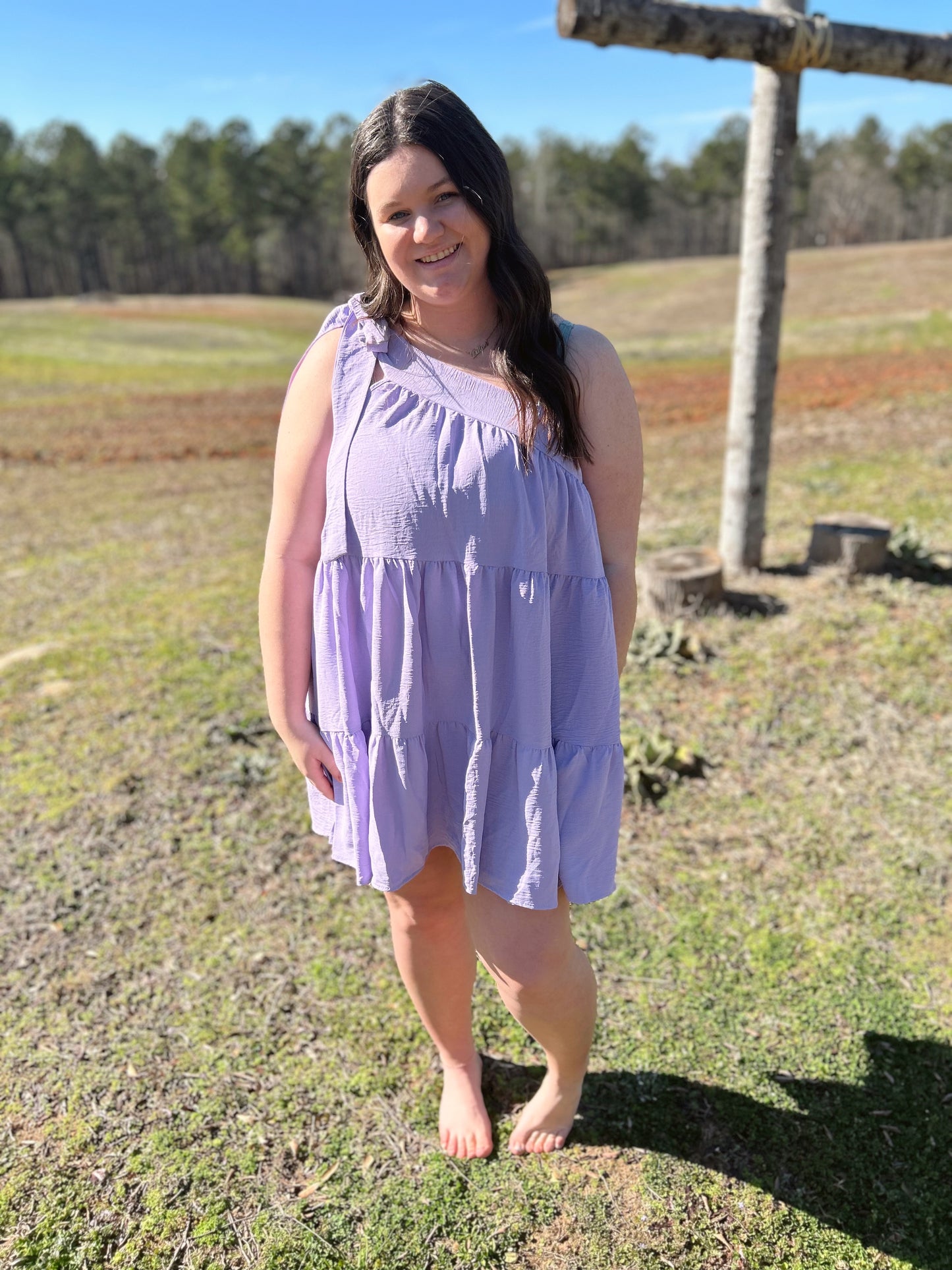 Abigail One Shoulder Dress