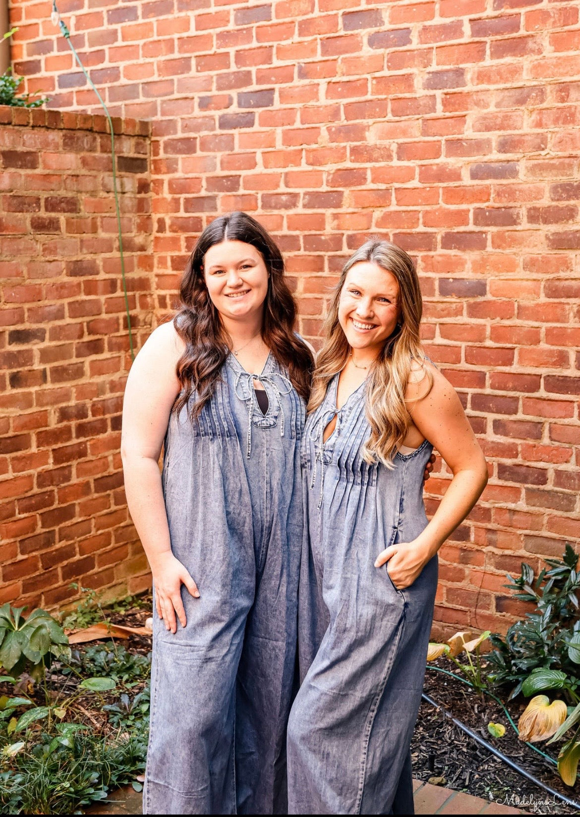 Denim jumpsuit
