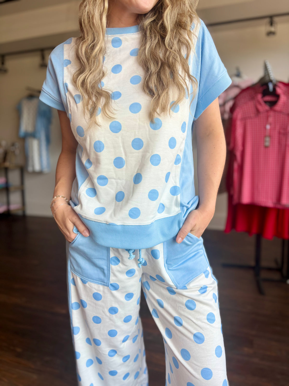 Every day polka dot set