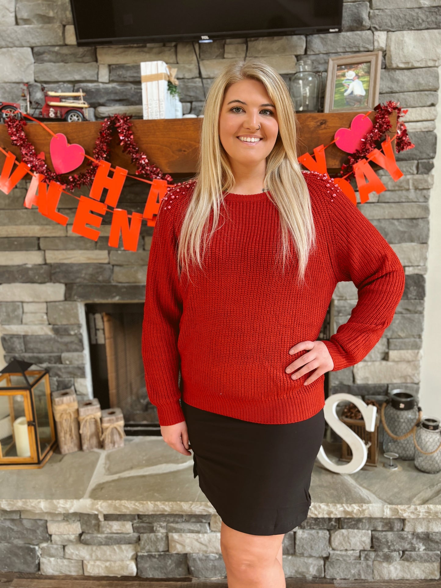 Cheery Sweater