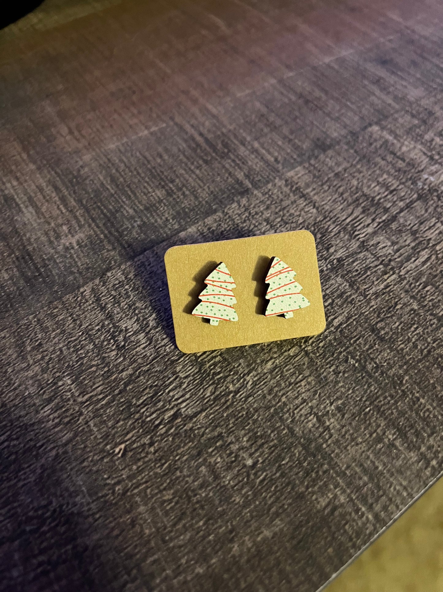 Christmas tree cake