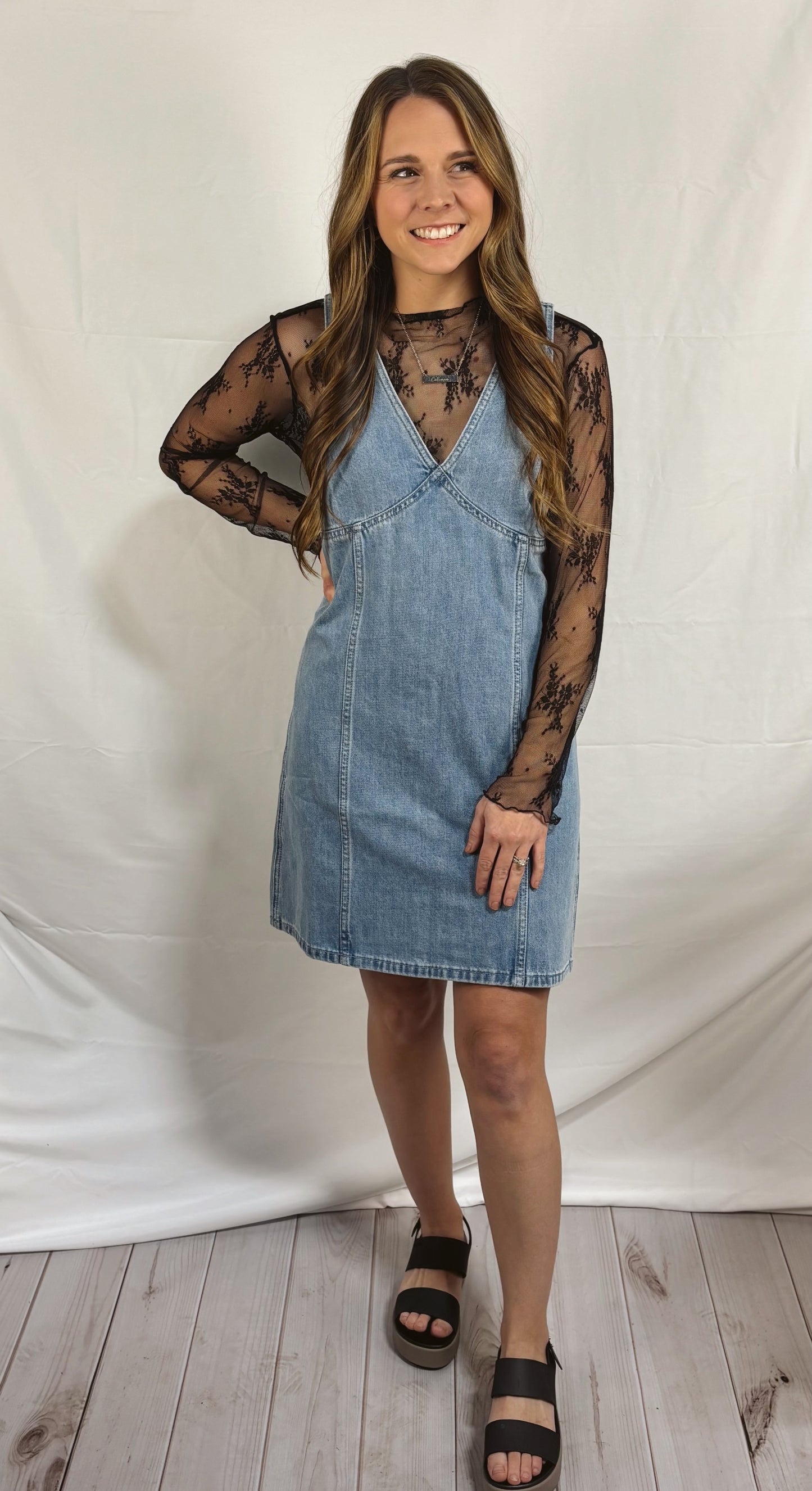 Lea Denim Dress