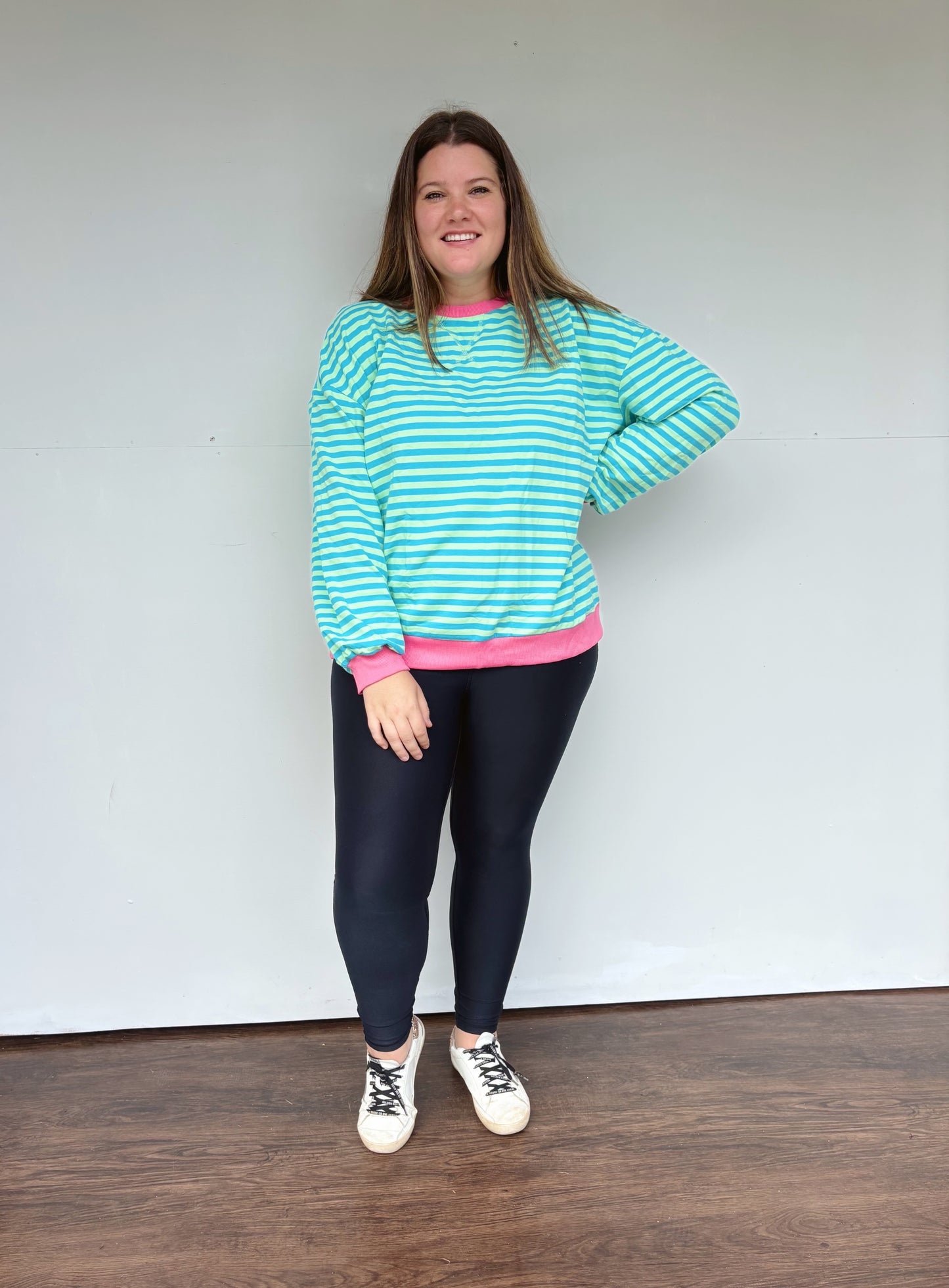 Tommy Striped Top
