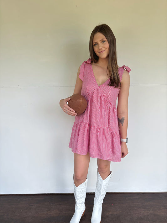 Ruby gingham dress