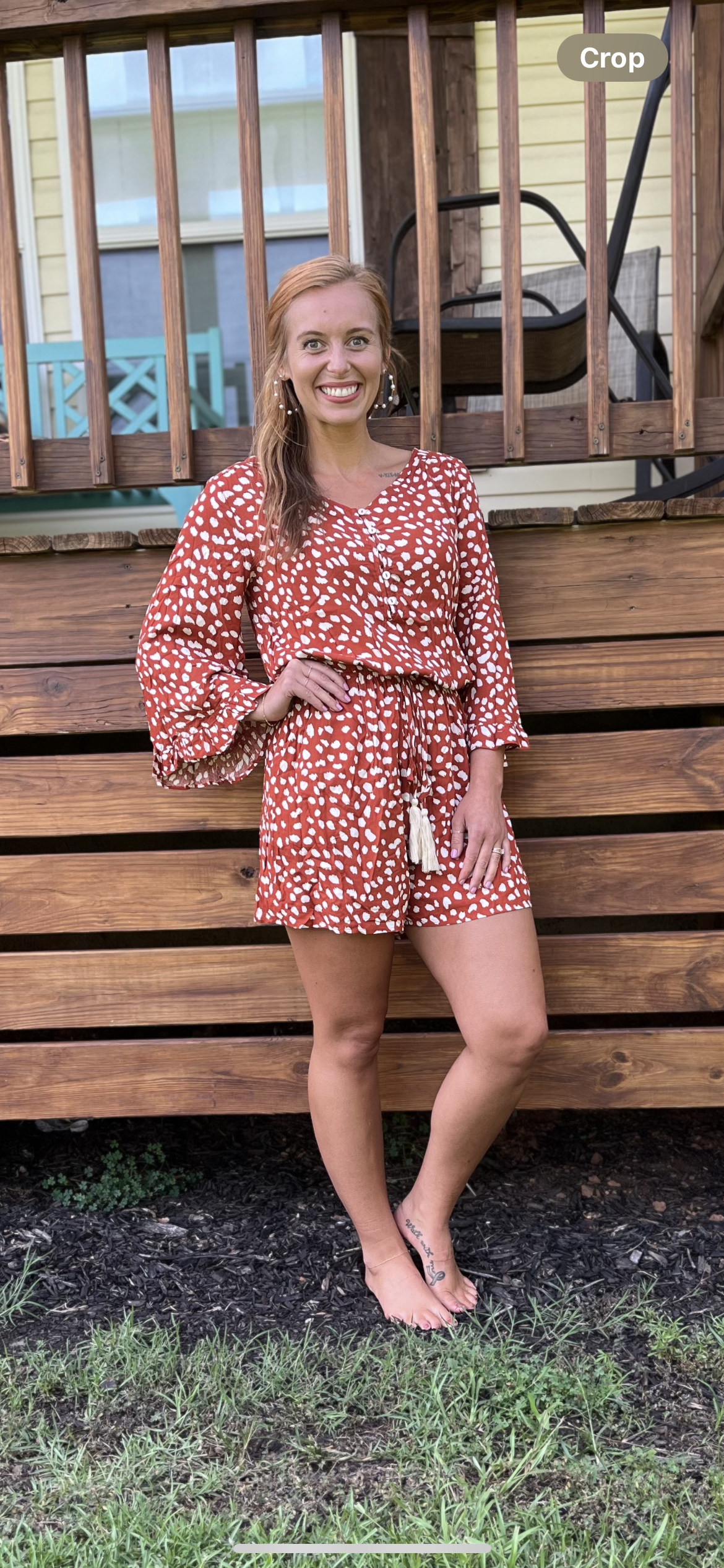 Autumn Romper