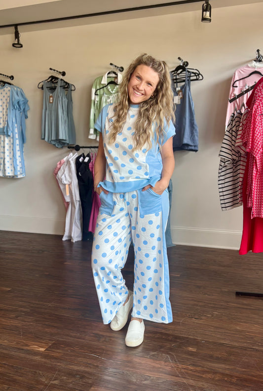 Every day polka dot set