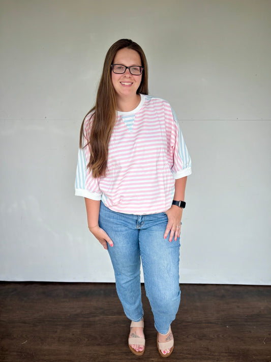 Summer striped top