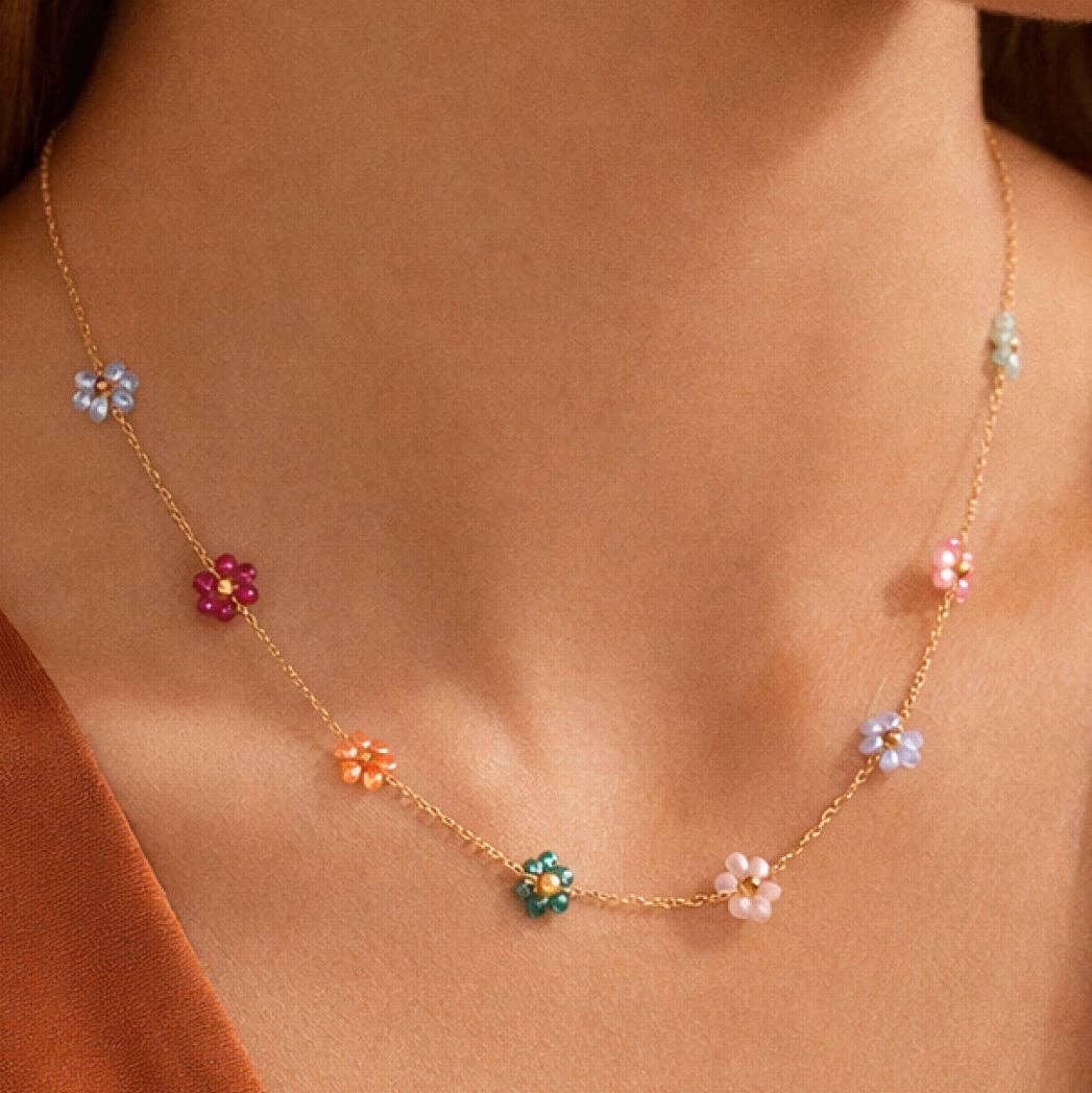 18K Gold Plated Waterproof Stainless Steel Chain Necklace