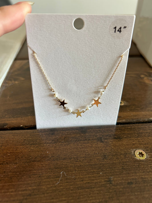 14” star necklace