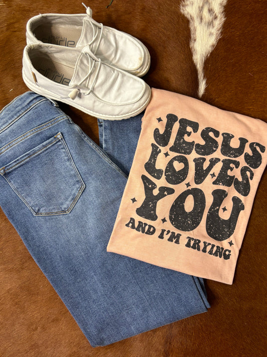 Jesus Loves you Tee