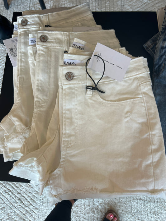 EOS White shorts