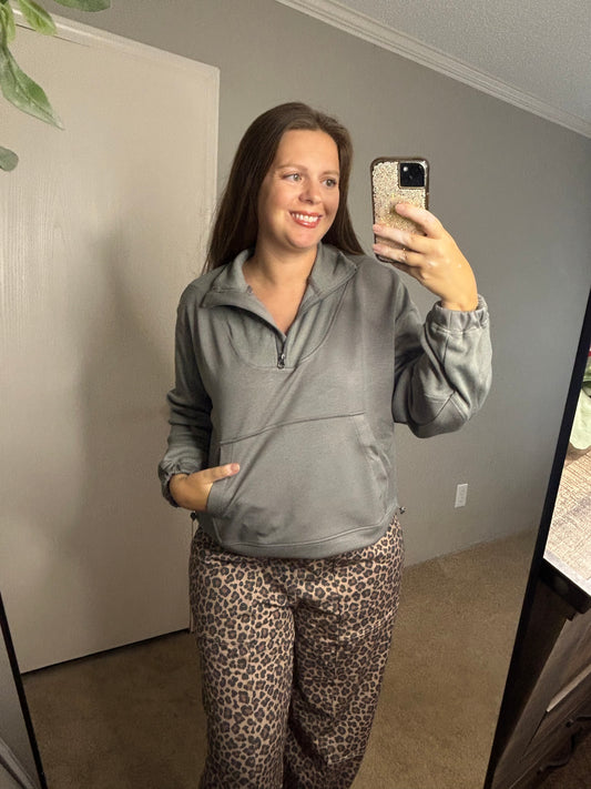 Luxe spotted joggers