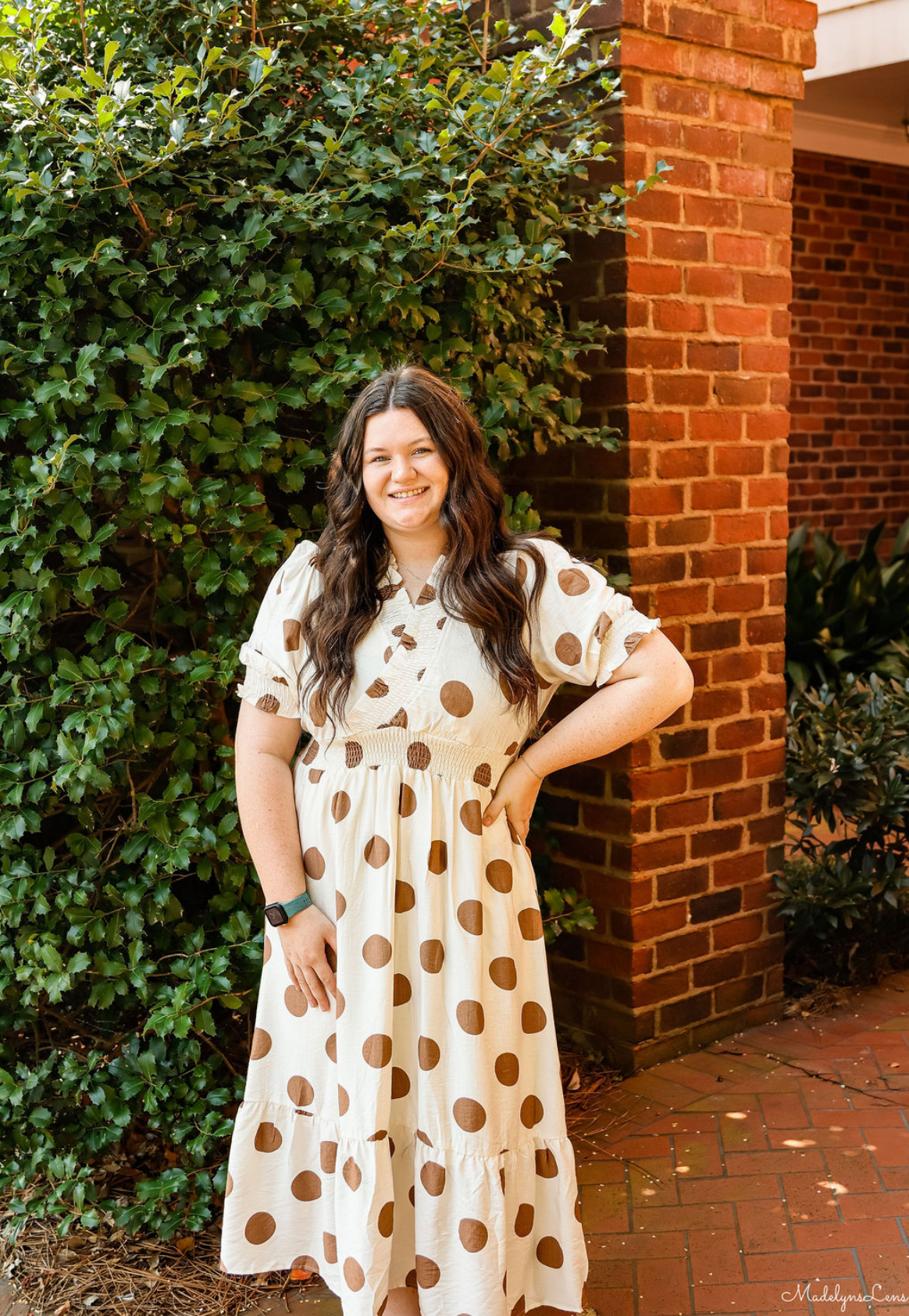 Polka dot dress