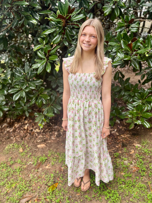 Abbey Floral Maxi Dress