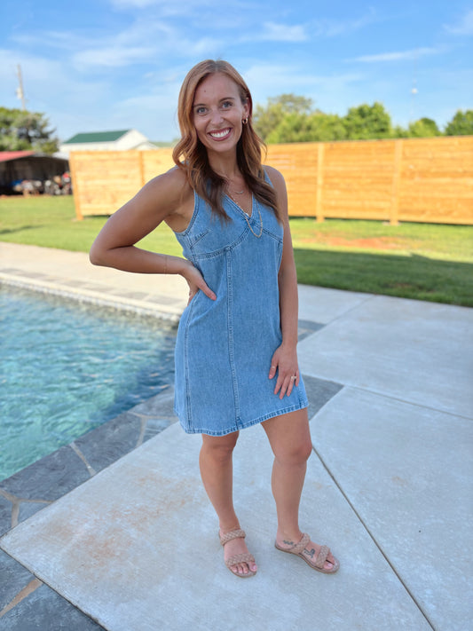 Lea Denim Dress