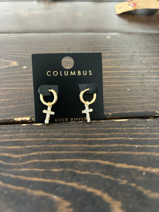 Gold dipped crosses