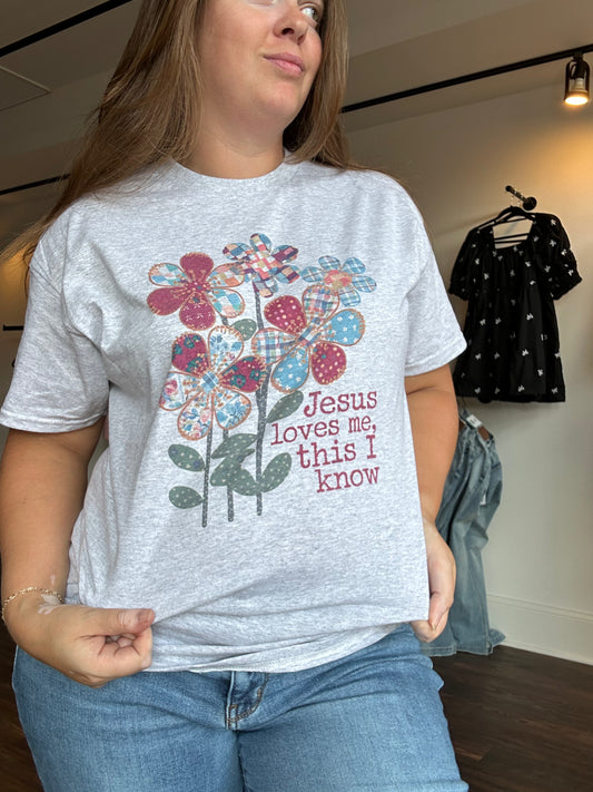 Jesus loves me tee