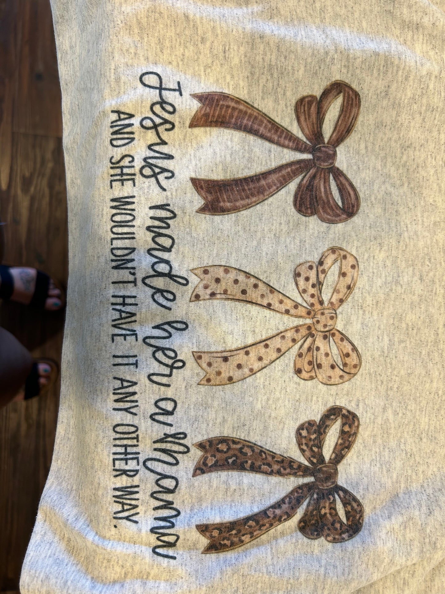 Jesus made her tee
