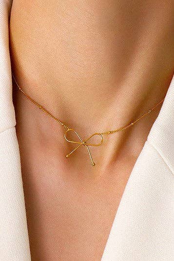 18K Gold Plated Waterproof Stainless Steel Chain Necklace