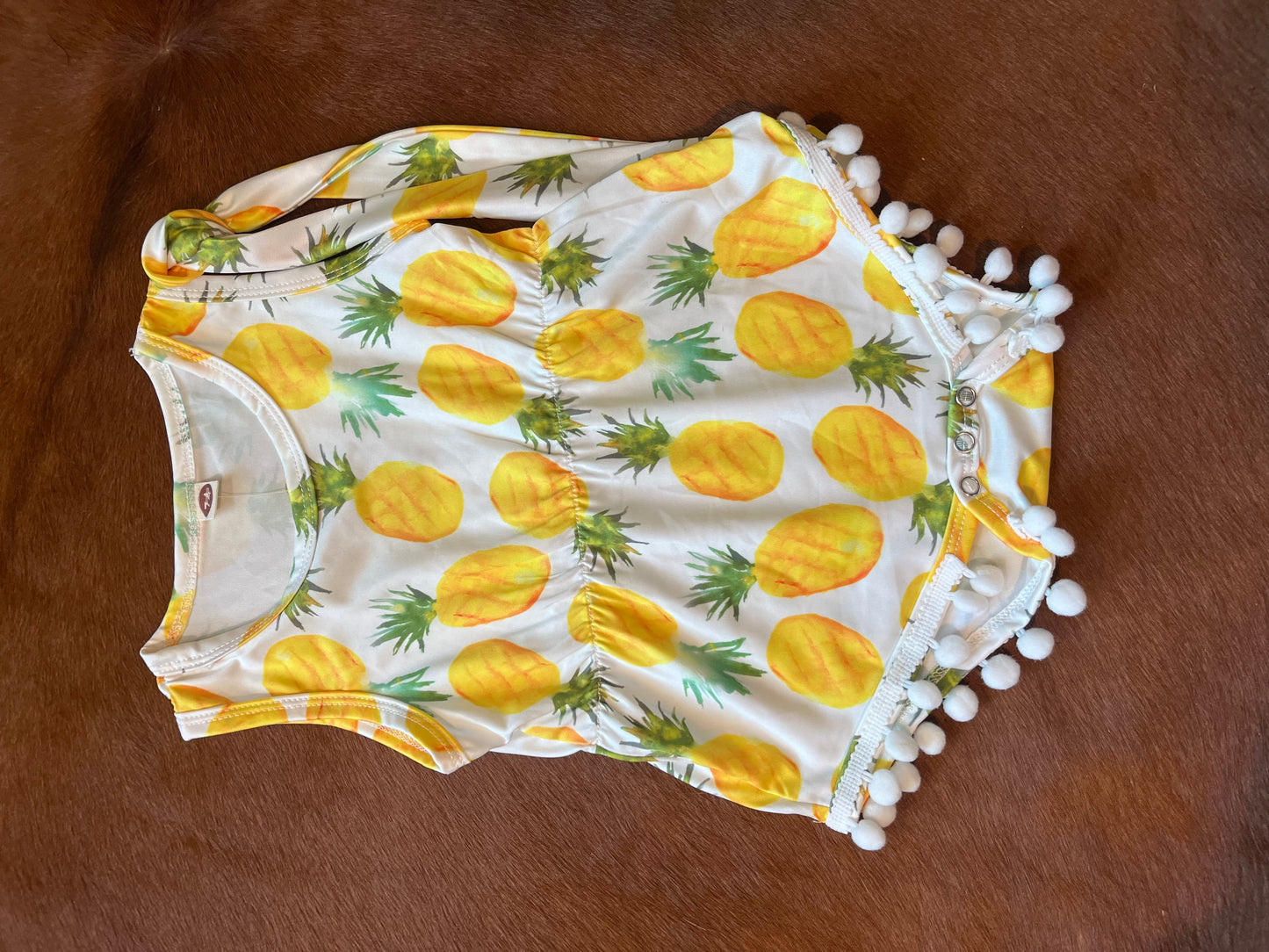 Pineapple romper